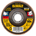 DEWALT DT30611-QZ Extreme Flap Disc 115 x 22.2mm 60G