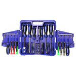 Faithfull FAISDSET63 Fold Out Screwdriver & Bit Set, 63 Piece