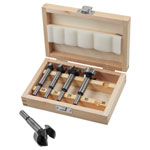 Faithfull FAIFORSET5W Forstner Bit Set, 5 Piece