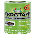 Shurtape 240660 FrogTape® Multi-Surface Masking Tape 36mm x 55m (4 Pack)