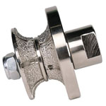 RUBI Tiling Tools 52938 Full Bull Nose Round Edge Attachment M14