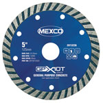 MEXCO GPX10T12522 GP Concrete Turbo Diamond Blade 125 x 22mm