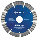MEXCO GPX1512522 GPX10-15 Concrete Diamond Blade 125 x 22mm