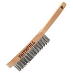 Faithfull FAI680S4F Heavy-Duty Stainless Steel Scratch Brush, 4 Row