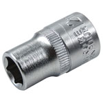 Faithfull FAISOC1212Q Hex Socket 1/2in Drive 12mm