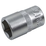 Faithfull FAISOC1217Q Hex Socket 1/2in Drive 17mm