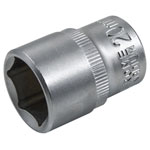 Faithfull FAISOC1220Q Hex Socket 1/2in Drive 20mm
