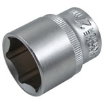 Faithfull FAISOC1227Q Hex Socket 1/2in Drive 27mm