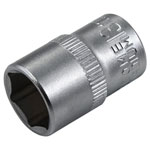 Faithfull FAISOC3813Q Hex Socket 3/8in Drive 13mm