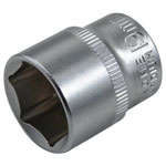 Faithfull FAISOC3819Q Hex Socket 3/8in Drive 19mm