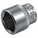 Faithfull FAISOC3820Q Hex Socket 3/8in Drive 20mm
