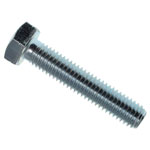 METALMATE MEMHTS0840 High Tensile Set Screw ZP M8 x 40mm (Box 50)