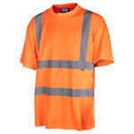 Scan SFTE01 Hi-Vis Orange T-Shirt - L (44in)
