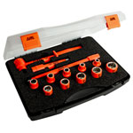 ITL Insulated 3110 Insulated 3/8in Drive Socket Set, 13 Piece