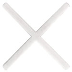RUBI Tiling Tools 2952 Long Leg Tile Spacers 3/32in (2mm) (Pack 300)