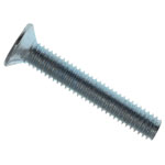 METALMATE MEMMSCSK0525 Machine Screw Pozi Compatible CSK ZP M5 x 25mm Box 50