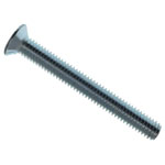 METALMATE MEMMSCSK0650 Machine Screw Pozi Compatible CSK ZP M6 x 50mm Box 25