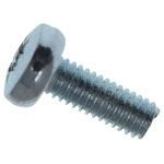 METALMATE MEMMSPAN0308 Machine Screw Pozi Compatible Pan Head ZP M3 x 8mm Box 50