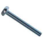 METALMATE MEMMSPAN0430 Machine Screw Pozi Compatible Pan Head ZP M4 x 30mm Box25