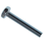 METALMATE MEMMSPAN0530 Machine Screw Pozi Compatible Pan Head ZP M5 x 30mm Box25