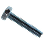 METALMATE MEMMSPAN0630 Machine Screw Pozi Compatible Pan Head ZP M6 x 30mm Box25