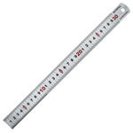 Faithfull FAIRUL300MS Matt Silver Measuring Rule 300mm