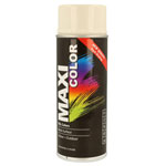 MAXICOLOR MX9001 MaxiColor Spray Gloss Cream White RAL9001 400ml