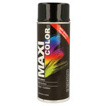 MAXICOLOR MX9005 MaxiColor Spray Gloss Deep Black RAL9005 400ml