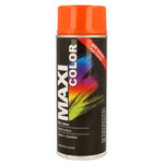 MAXICOLOR MX2004 MaxiColor Spray Gloss Pure Orange RAL2004 400ml