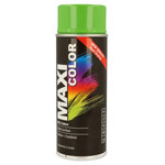 MAXICOLOR MX6018 MaxiColor Spray Gloss Yellow Green RAL6018 400ml
