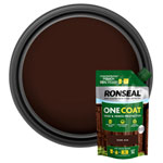 Ronseal KCB.8174503.50100.73 One Coat Shed & Fence Refill Pouch Dark Oak 950ml