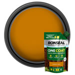 Ronseal KCB.8174503.41100.73 One Coat Shed & Fence Refill  Harvest Gold 950ml