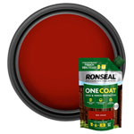 Ronseal KCB.8174503.80900.73 One Coat Shed & Fence Refill Pouch Red Cedar 950ml