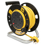Stanley SXECGT2OHSE Open Drum Cable Reel 240V 13A 4Socket 2 USB 25m