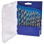 Faithfull FAIM19PSET2 Professional HSS Jobber Drill Bit Set, 19 Piece (1 - 10mm)