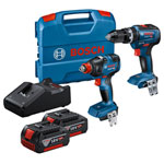 Bosch DIY 0615990M71 Professional Twin Pack 18V 2 x 5.0Ah Li-ion