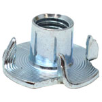 METALMATE MEMPTN08 Pronged Tee Nut ZP M8 x 11.0mm (Box 25)