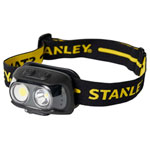 Stanley SXLS43188E Rechargeable Head Torch 650 Lumens