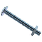 METALMATE MEMRBN0650 Roofing Bolt & Nut ZP M6 x 50mm (Box 25)