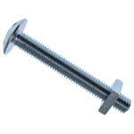 METALMATE MEMRBN0850 Roofing Bolt & Nut ZP M8 x 50mm (Box 25)