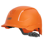 ABUS 94805 SCATOR Vented Safety Helmet Orange
