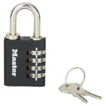 Master Lock 7641EURDBLK Set-Your-Own Combination Padlock 40mm