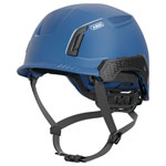 ABUS 41394 SPECTOR-E Non-vented Safety Helmet Blue
