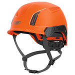ABUS 38479 SPECTOR-E Non-vented Safety Helmet Orange