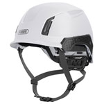 ABUS 99776 SPECTOR-E Non-vented Safety Helmet White