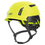 ABUS 94802 SPECTOR-E Non-vented Safety Helmet Yellow