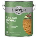 Liberon 126107 Superior Decking Oil Medium Oak 5 litre