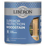 Liberon 126143 Superior Protection 8 Year Woodstain Clear Satin 750ml