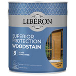 Liberon 126150 Superior Protection 8 Year Woodstain Light Oak Satin 2.5 litre
