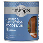 Liberon 126147 Superior Protection 8 Year Woodstain Mahogany Satin 750ml